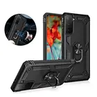 Для Samsung Galaxy A32 A12 A52 A42 5G 4G A03s A02s противоударный армированный чехол для задней панели вращающаяся подставка металлическая накладка чехол для телефона сумка
