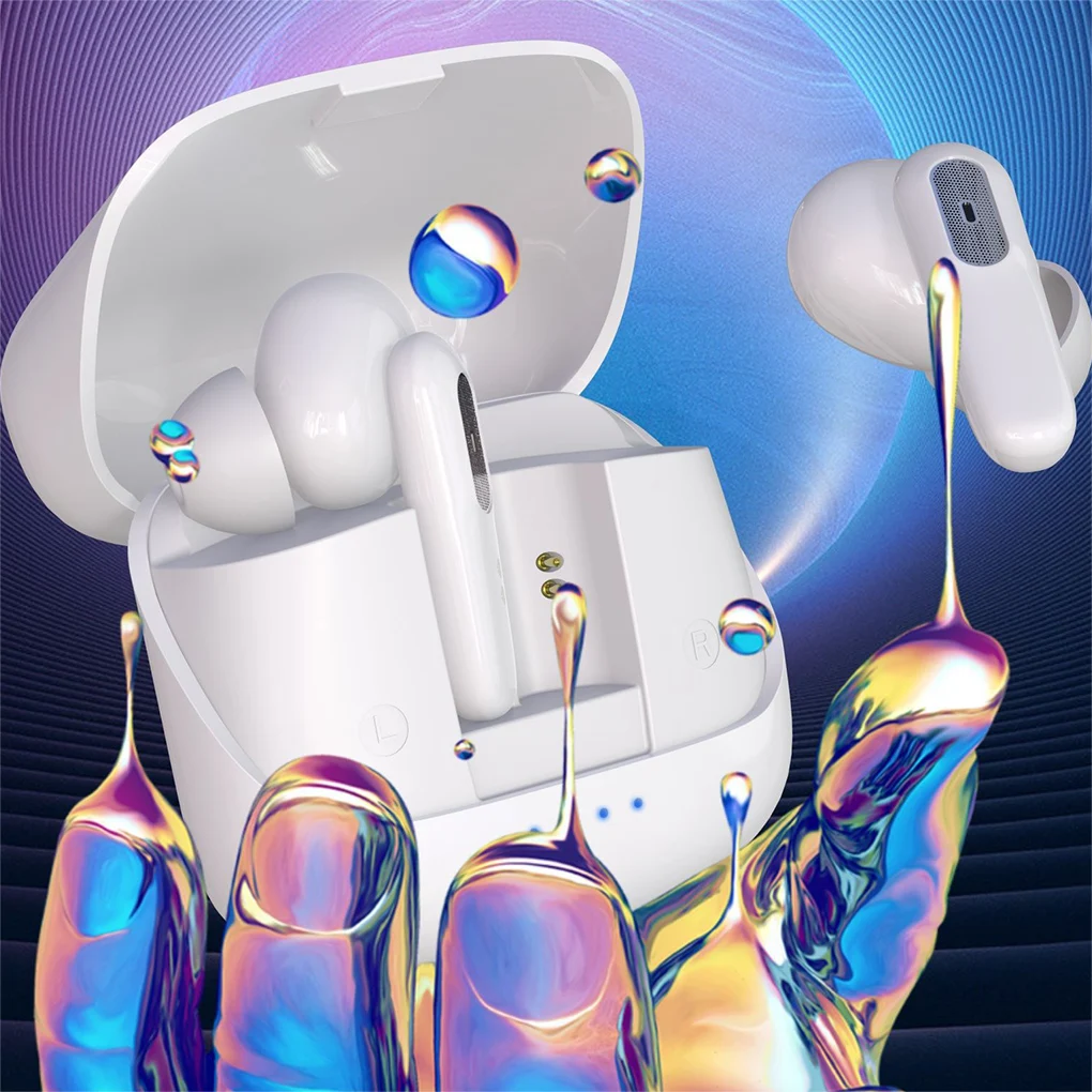 

Bluetooth-compatible Headsets Wireless In-ear Earphones IPX5 Waterproof Sports Gaming Portable Earbuds Supplies for Cellphone
