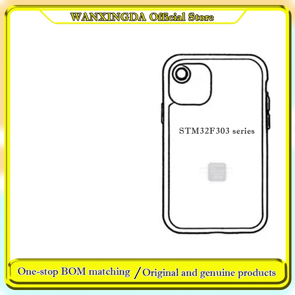 Фото Настраиваемые чехлы для телефонов STM32F303CBT6 STM32F303CCT6 STM32 C8T6 STM32F303 C6T6 RBT6 RCT6 RET6 R6T6 RDT6 R8T6 K8T6 K6T6 №2