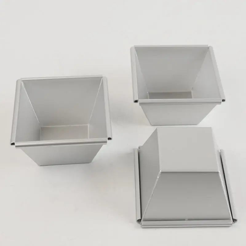 Квадратная форма для выпечки алюминиевая анодированная антипригарная хлеба с