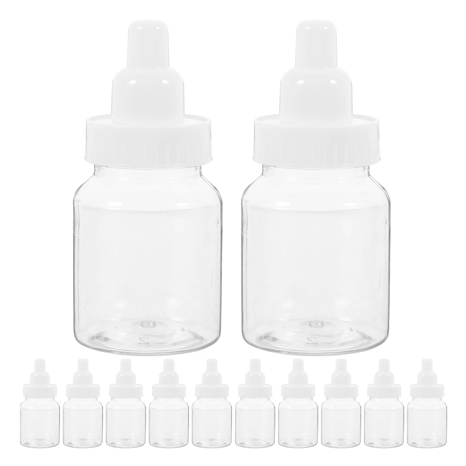 12 шт. бутылочка для молока коробка конфет подарок детского душа пластиковые