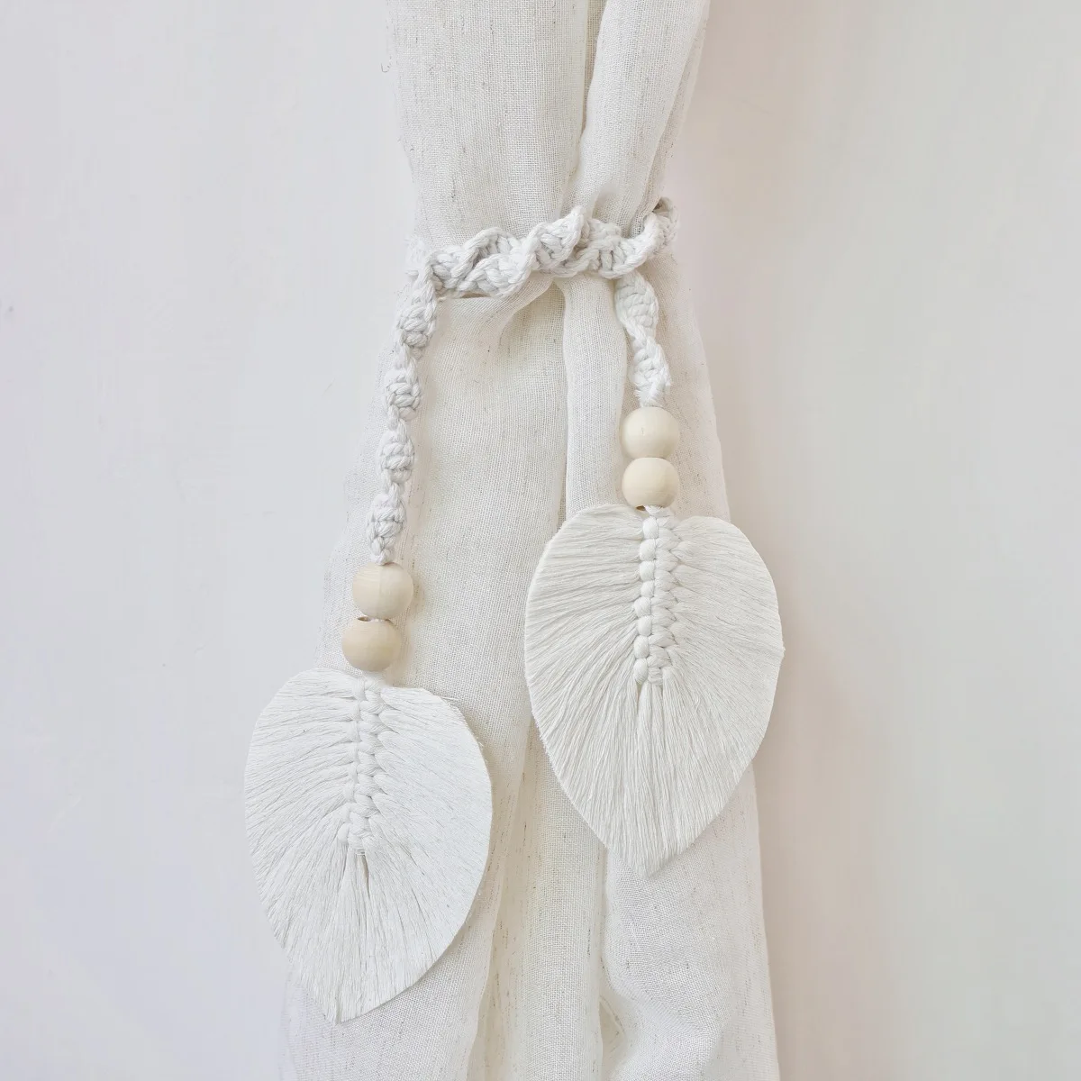 

Подхваты для штор макраме Boho