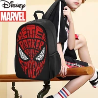 disney marvels new spider man backpack cartoon boy schoolbag large capacity lightweight decompression childrens backpack