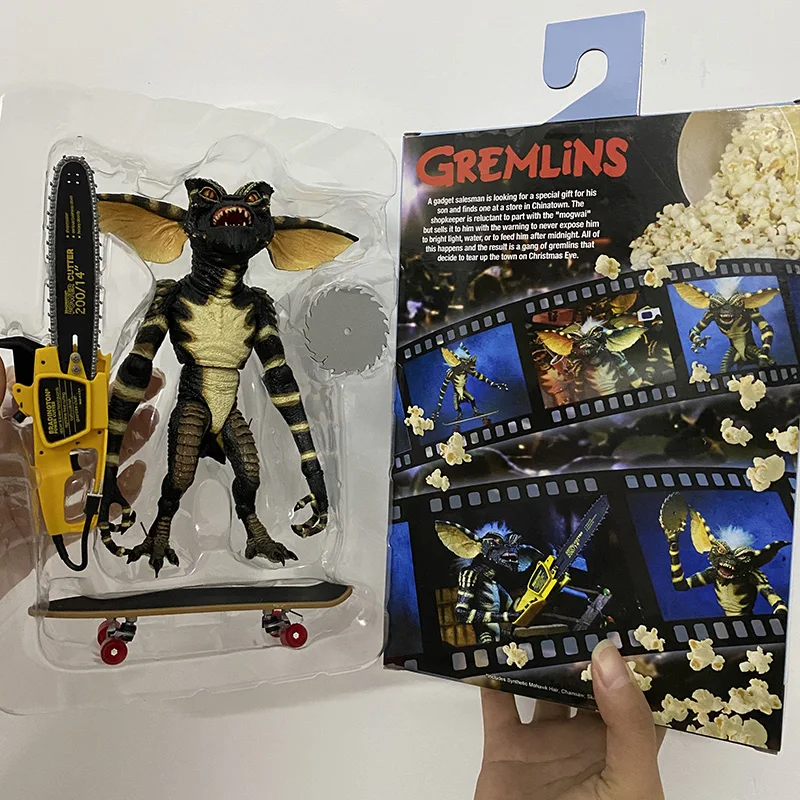NECA Elf Gremlins 2 фигурка женщины Greta провести Счастливое Рождество с игрушки маленькие