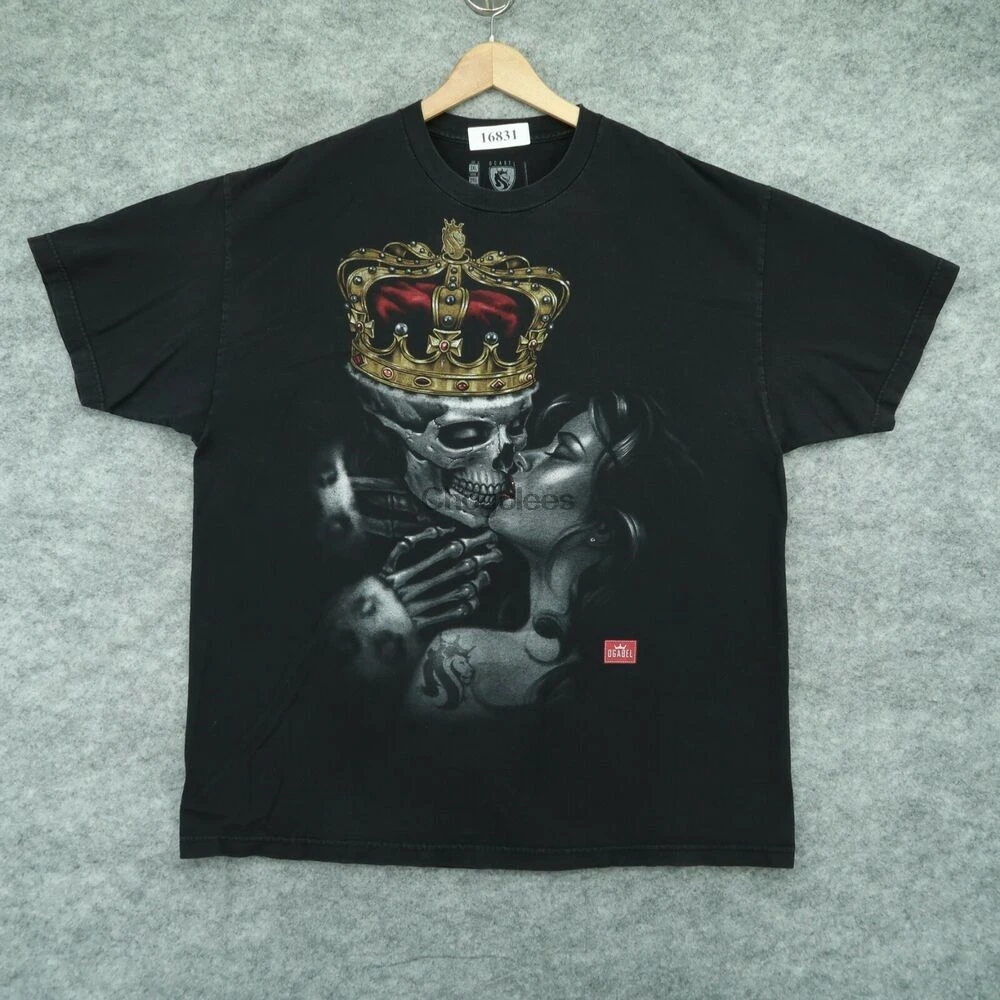 Мужская футболка с татуировкой Ogabel King Scull OG 2XL XL |