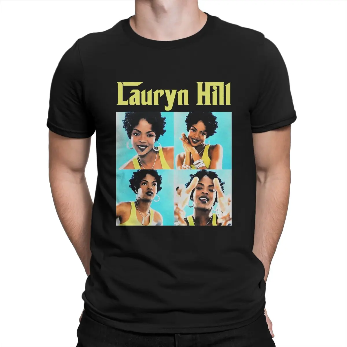 

The Secret Of Lauryn Hill Man's TShirt American Hip Hop Music Crewneck Tops 100% Cotton T Shirt Funny High Quality Gift Idea