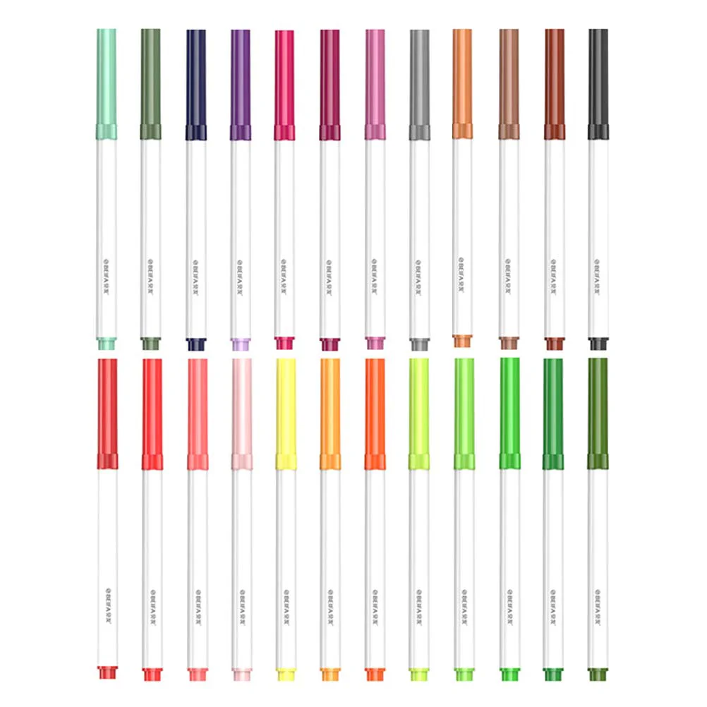 

24 шт., цветные строительные маркеры для детей