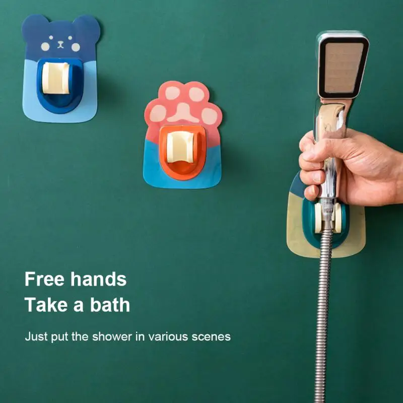 

Adjustable Bathroom Shower Head Holder Wall Mounted Hand Shower Holder Shower Brackets Bathroom Accessories for Sprayer Tool