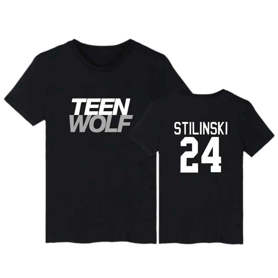 

Teen Wolf Beacon Hills Lacrosse Stilinski 24 hip hop fitness T Shirt men/women short sleeve t-shirt TV Show cotton Tee Tshirts