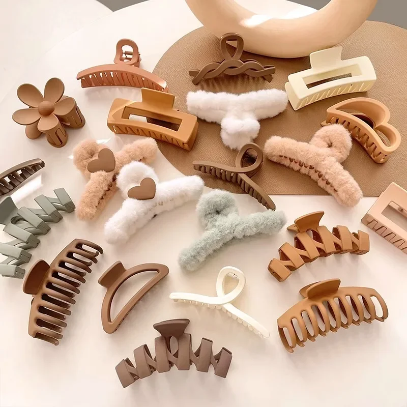 Элегантные аксессуары для волос с зажимом 14 см корейские модные очень большие