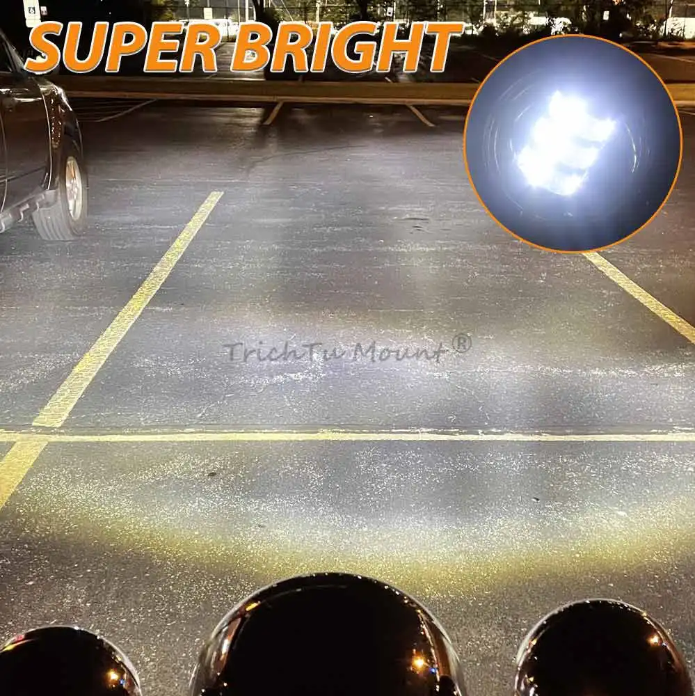 Кронштейн противотуманной фары мотоцикла 30 Вт 4 5 дюйма противотуманные