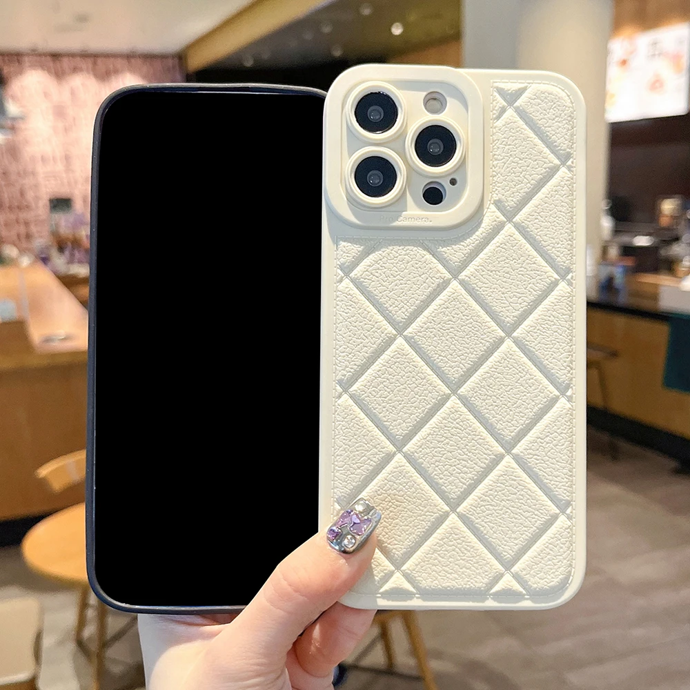 Кожаный чехол из овечьей кожи для iPhone 15 Pro 11 12 13 14 Max XR X XS 7 8 Plus силиконовый