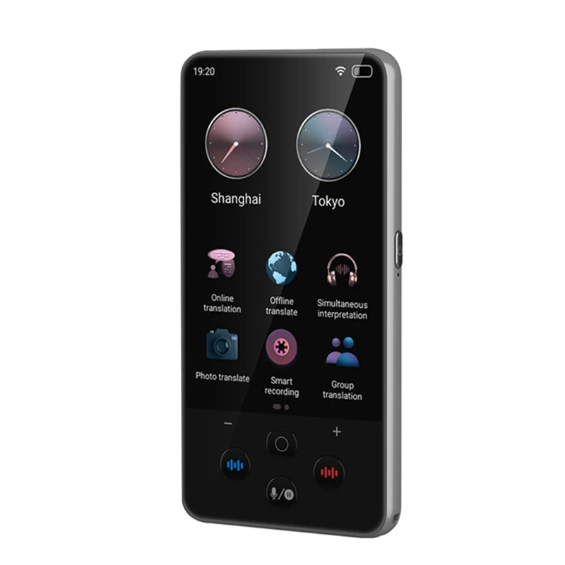 Портативный аудиопереводчик S85 Pro 138 запись языка 19 автономных чатов в режиме
