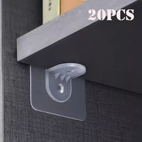 shelf support glue free punching nail strong triangle bracket clip wall mounted wall cabinet home kitchen bathroom accessories