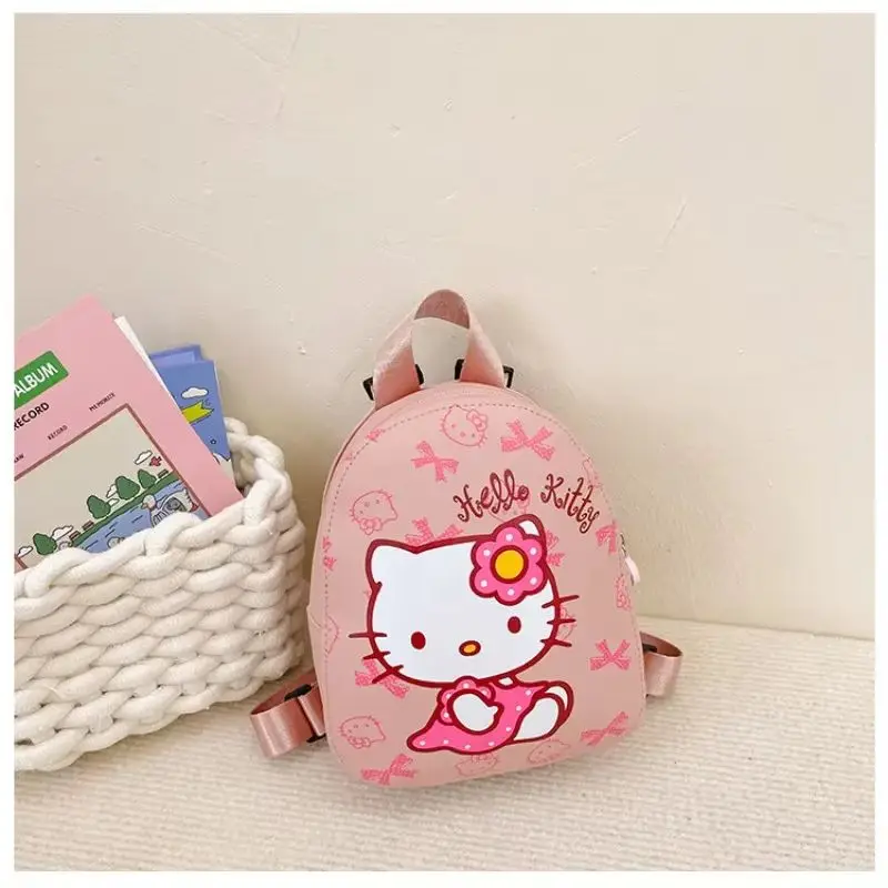 Sanrio детский сад Hello Kitty Kuromi рюкзак Snoopy школьные сумки для девочек Kawai мультфильм