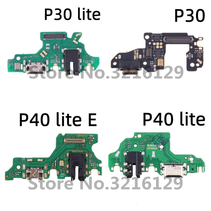 

USB Charging Port Dock Charger Plug Connector Board Flex Cable With MIC For Huawei P9 P10 P20 P30 P40 P50 Pro Lite Plus