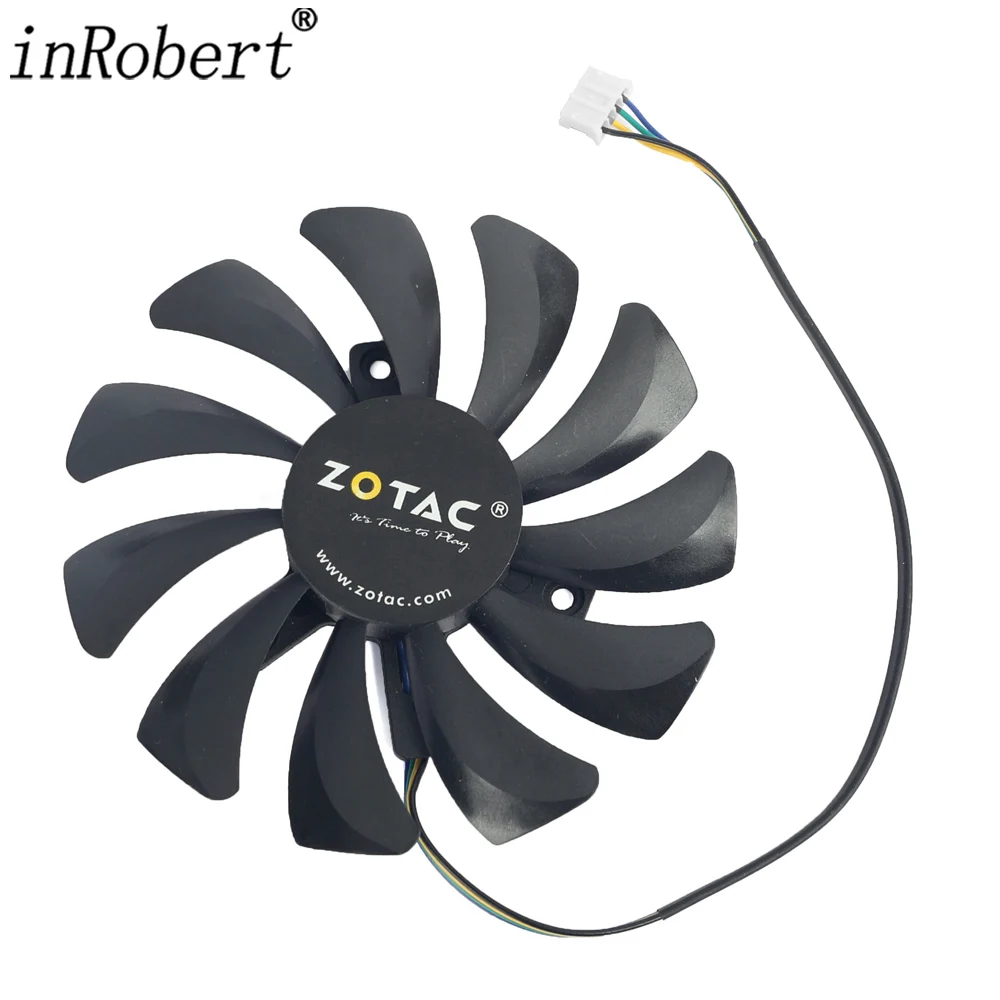 

Вентилятор для видеокарты, 85 мм, для замены графической карты Zotac Nvidia GTX1060 6 Гб MiNi RX 480