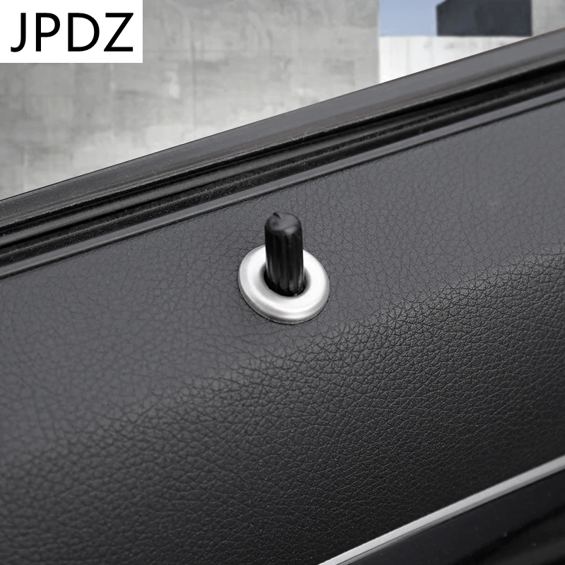 

4 шт. металлические хромированные автомобильные аксессуары, дверной подъемник, болт, замок, кольцо, отделка крышки для Mercedes Benz C Class W204 C180 C200, автостайлинг