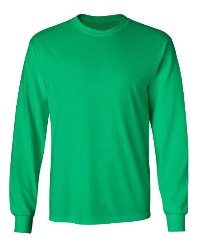 

Men's new green long-sleeved sweater