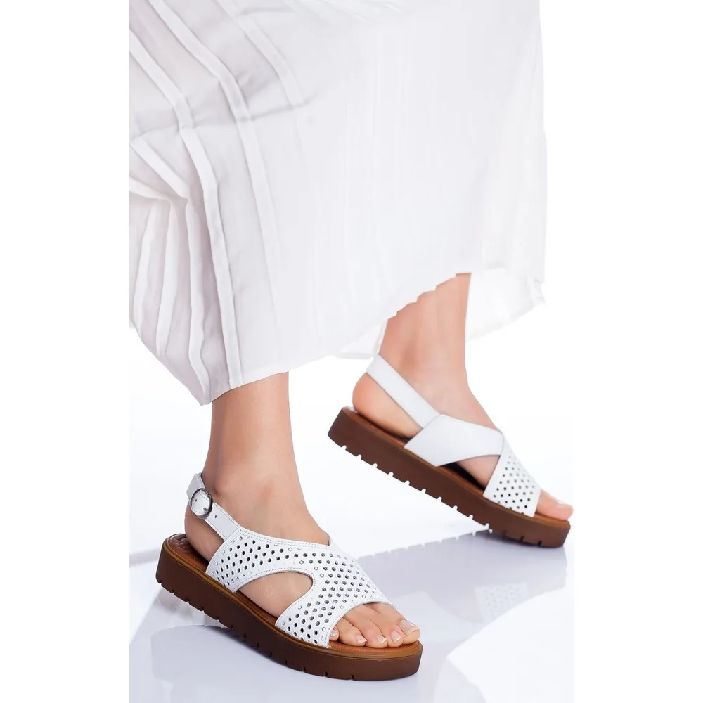 

Сандалии из натуральной кожи Dorlie Haley, белые