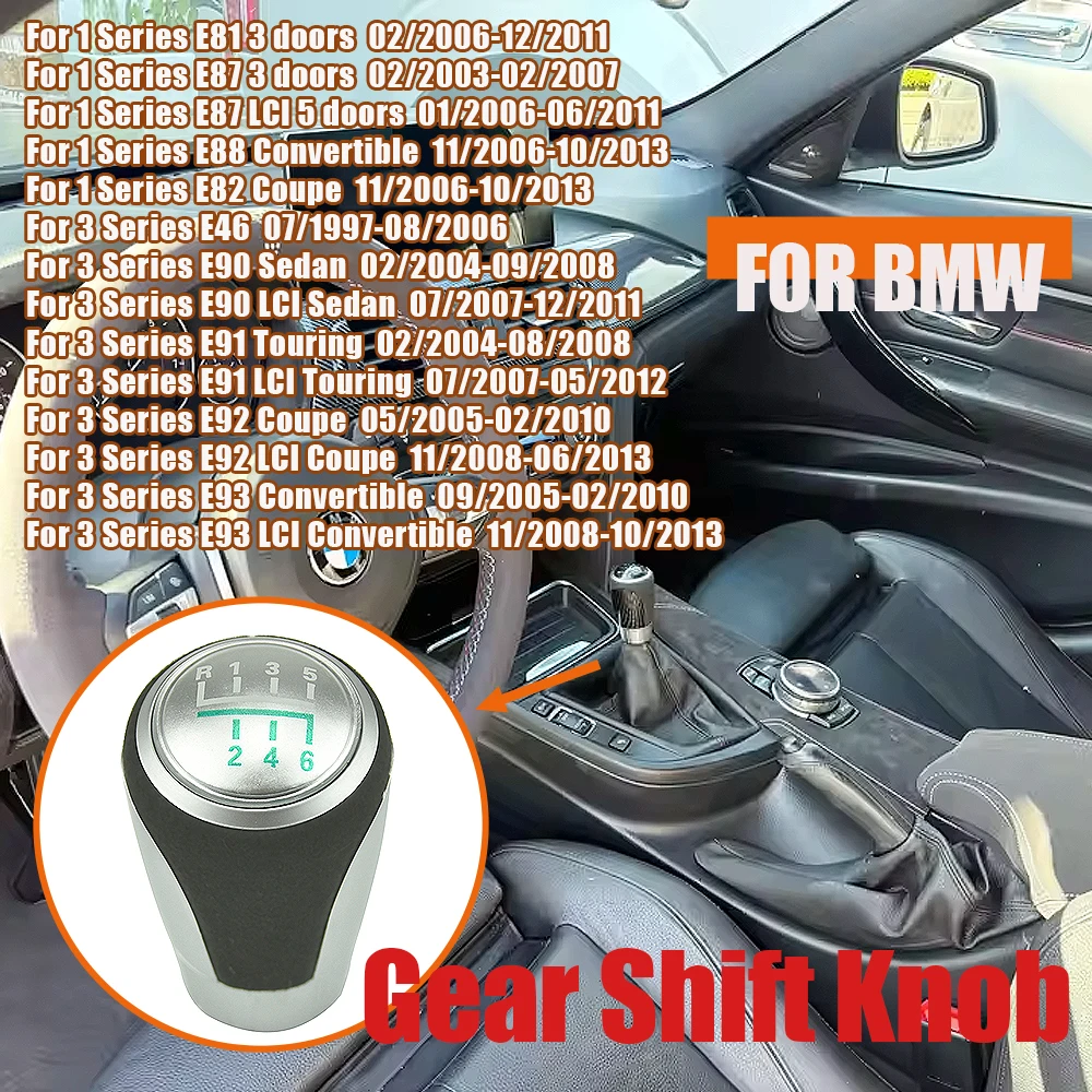 Фото Ручка переключения передач 5/6 скоростей для BMW 1 серии E88 кабриолет (11/2006-10/2013), автозапчасть 25110429269, 429269 №1
