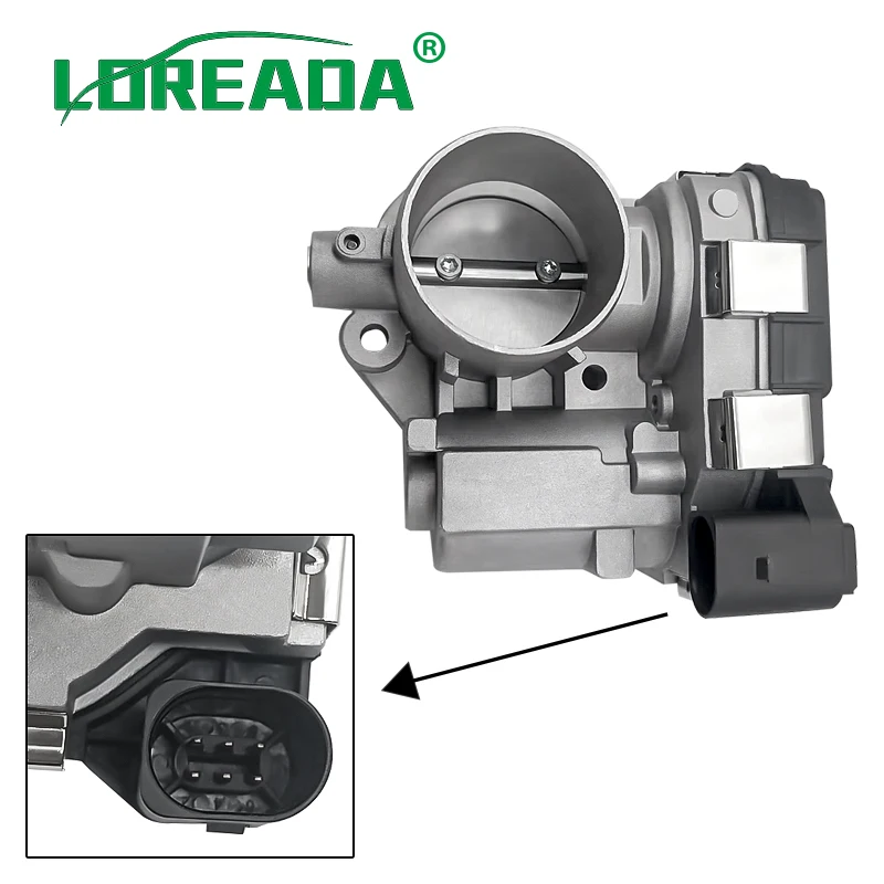 Фото Новый Клапан дроссельной заслонки 04C133062D для Audi VW Seat Skoda Citigo Fabia Ibiza St воздухозаборник Бесплатная доставка №4