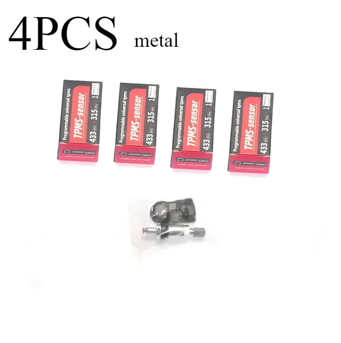 

4 шт./компл. датчики TPMS 2 в 1, 433 МГц + 315 МГц, поддержка программирования с TS501 TS508 TS601 TS608 ITS600E MK808TS MK808S-TS MP808TS