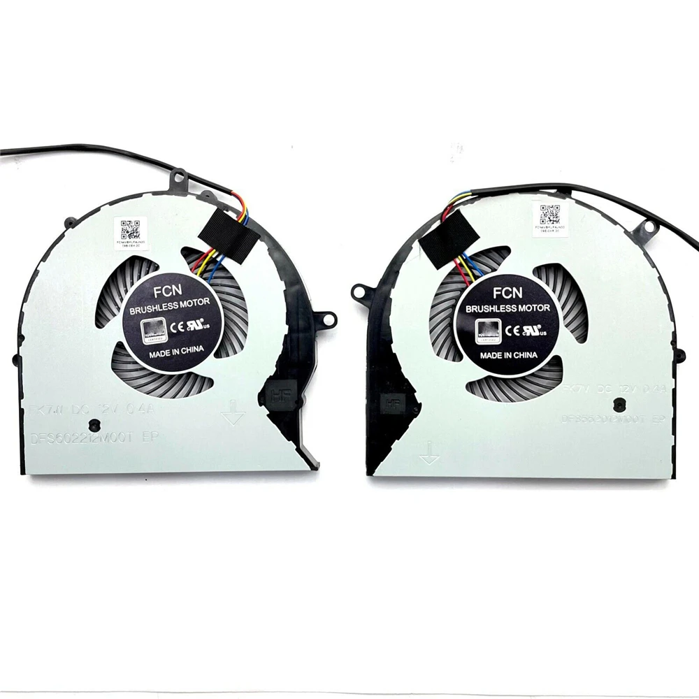 

2PCS CPU & GPU Cooling Fan For ASUS GL703 GL703V GL703VM GL503VM DC12V 0.4A