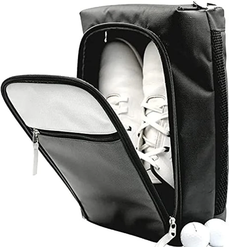 

Golf Shoe Bag Ventilation Large Pockets for Golf Accessories Golf Trunk Organizer for Men and Women Golf Accessories