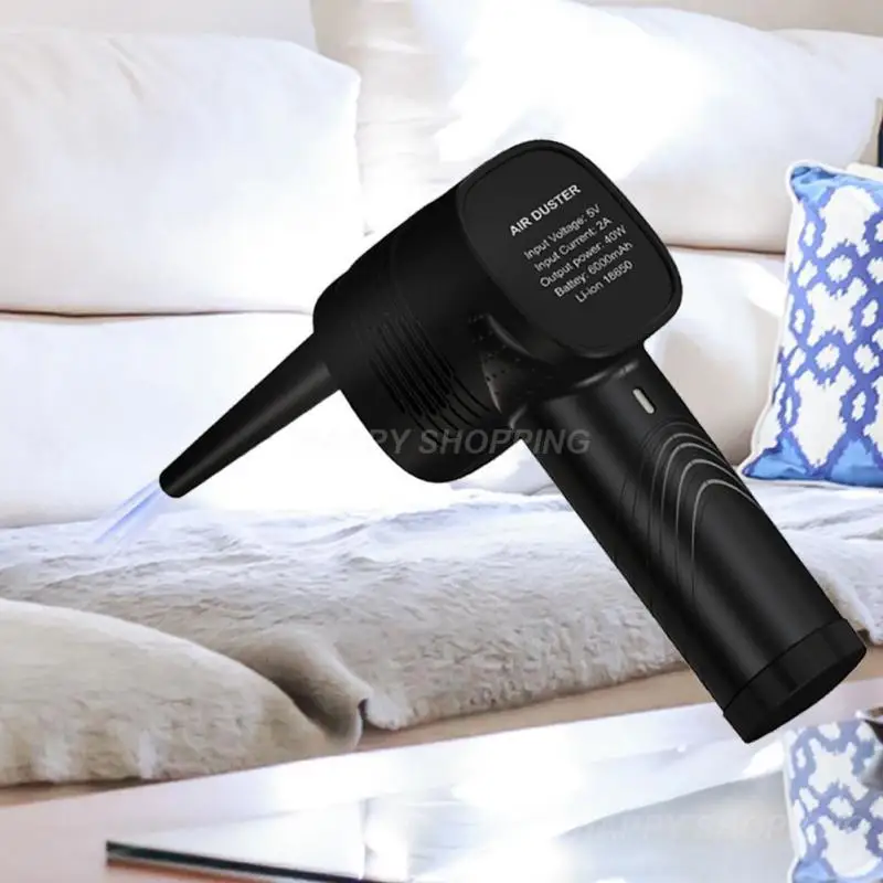 

Wireless Air Duster Air Blower For Pc Compressed Air For Pc Handheld 6000mAh Air Dusters For Computer Screen Keyboard Cleaner