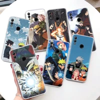 naruto time 7 coque phone case for huawei honor 8a 8s 8x 9x 10 lite 9 20 pro y5 y6 y7 y9s p smart z 2019 2021 soft cover