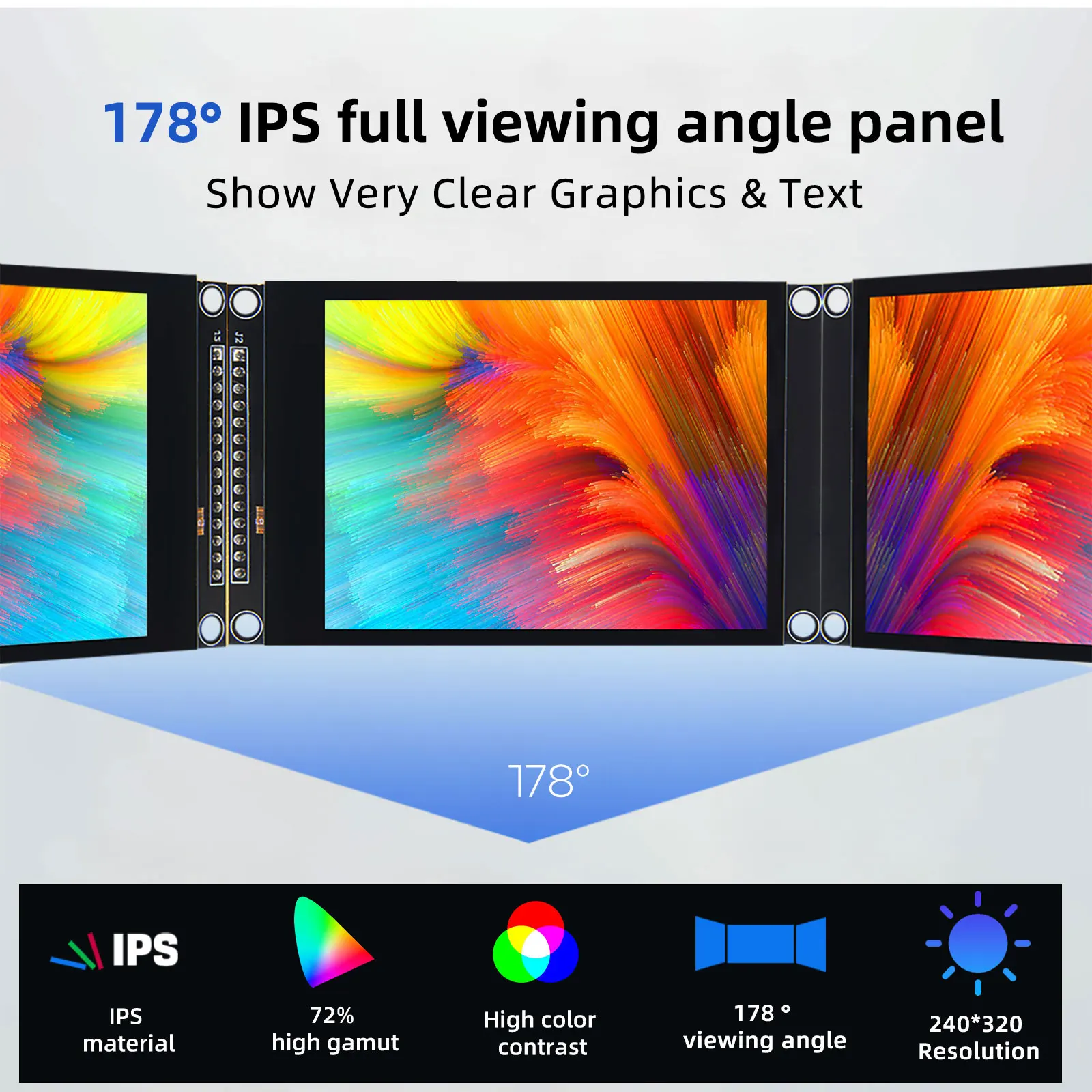 Рисунок 2 - Цветной емкостный сенсорный ЖК-экран 3