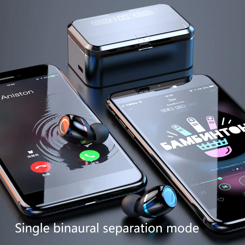 

Стереонаушники-вкладыши G09 с поддержкой Bluetooth 5,0 и системой ШПД