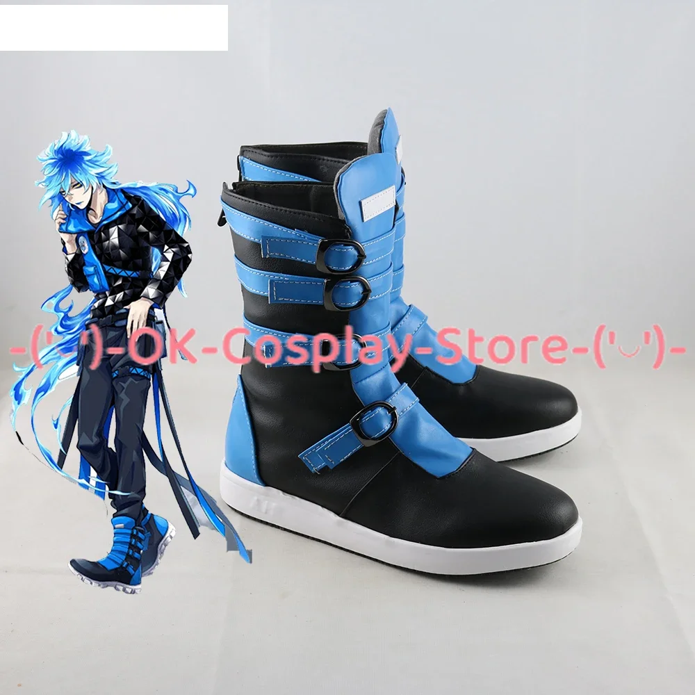 Idia обувь для косплея игра Twisted Wonderland реквизит из искусственной кожи Хэллоуин