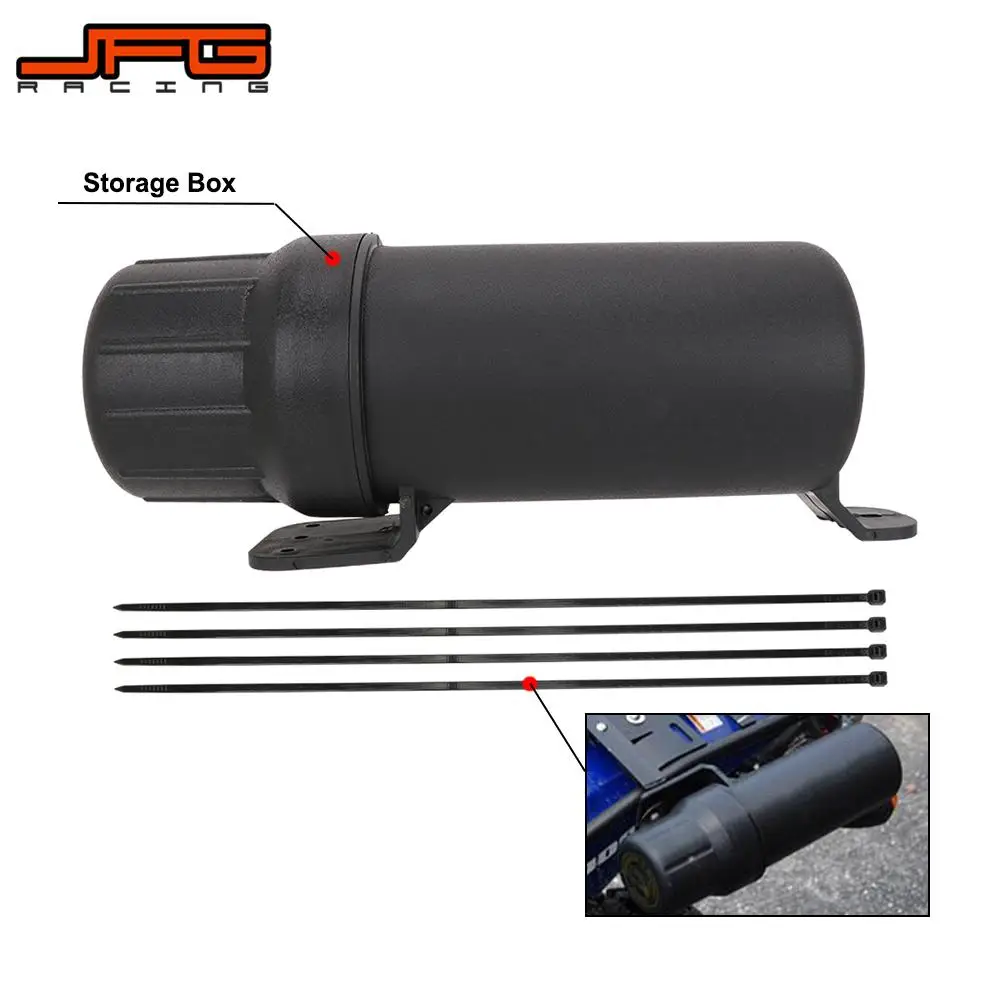 

Universal Motorcycle Waterproof Tool Tube Gloves Raincoat Storage Box For BMW Honda Yamaha Kawasaki