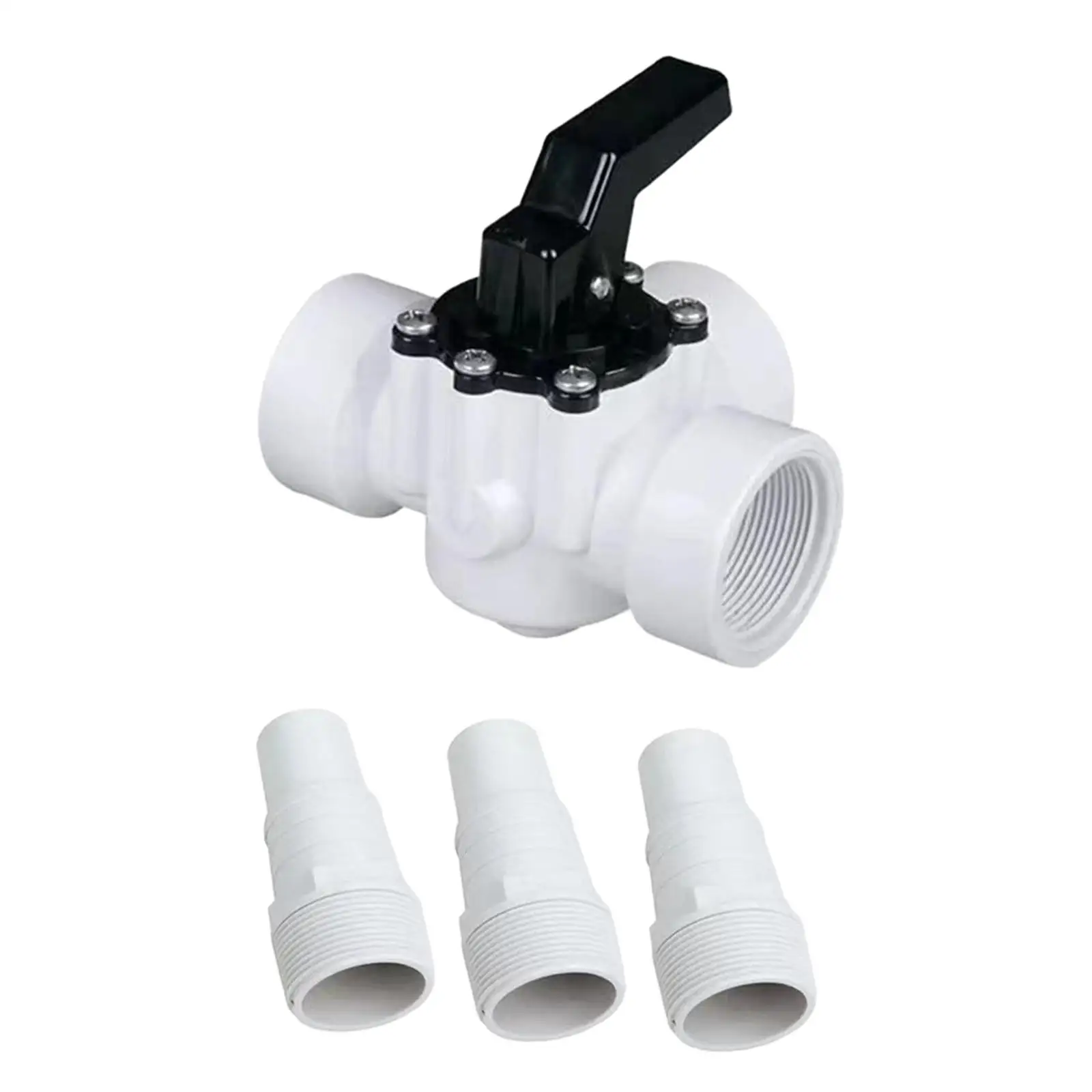 

3 Ways Diverter Valve Replacement Positive Seal 1.5" Pool Diverter Valve for