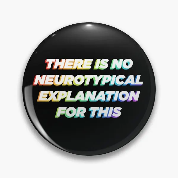 

Нейротипичное объяснение по мягкой булавке для булавки ювелирных изделий брошь для одежды значок на воротник Шляпы Модный любимый мультфи...