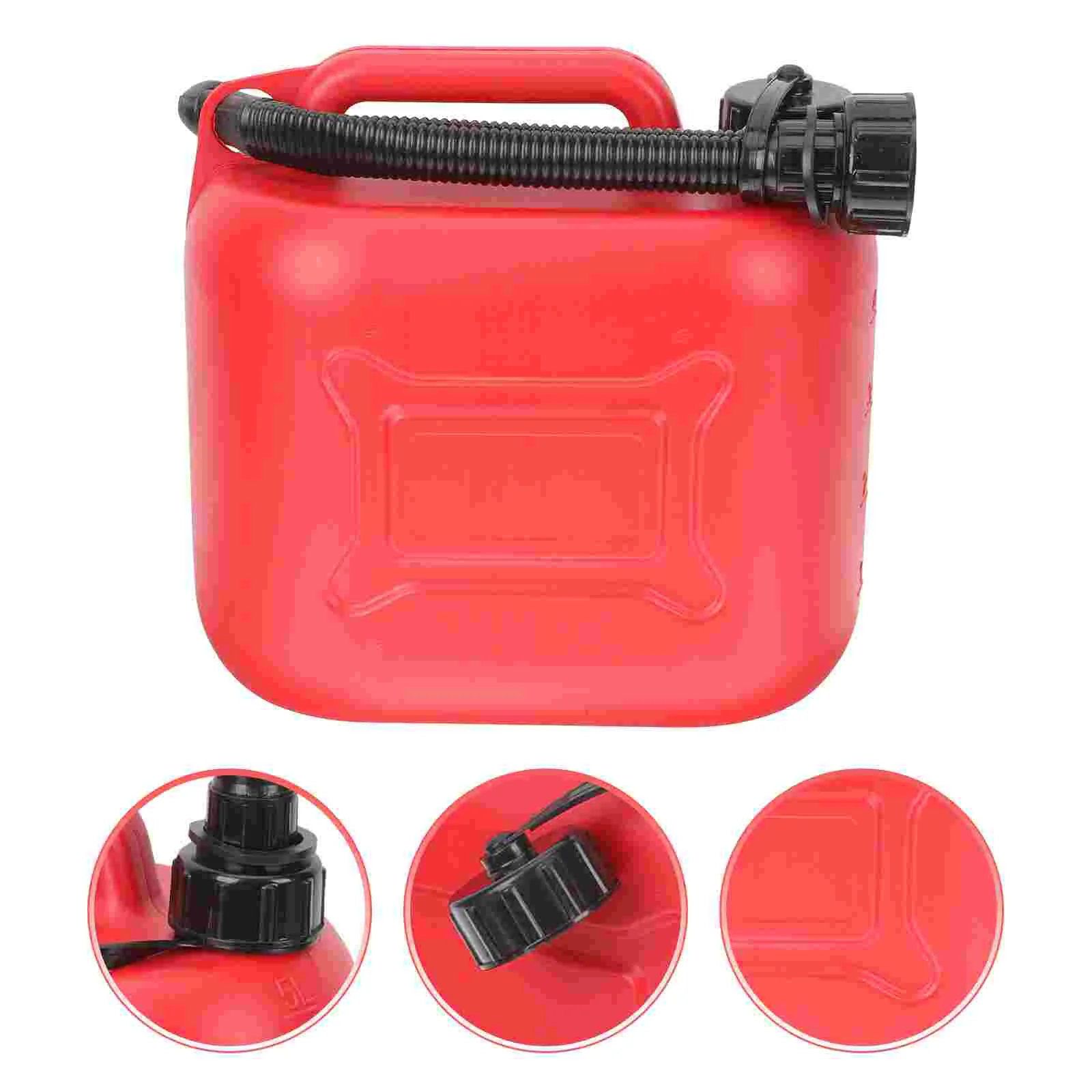 

Gasoline Tank Container Bucket Jug Gas Can Accessories Professional Reusable Backup Fuel Convenient Multi Function Sturdy Wear