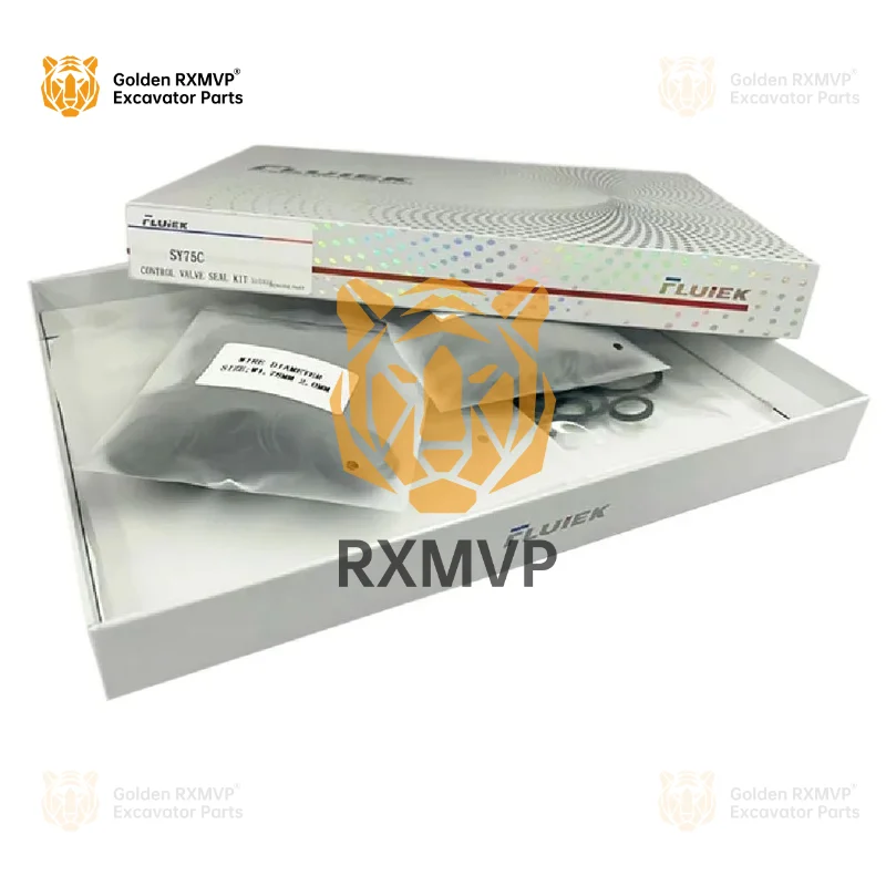 Комплект уплотнений регулирующего клапана подходит для экскаватора Sy75c Sy75
