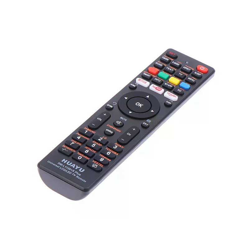 Фото Универсальный сменный пульт дистанционного управления Remote Plus Rm l1130 x для телевизора, высококачественный прочный материал, простая установка, идеальный выбор для подарка №4