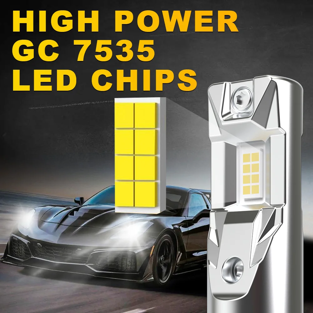 Katur 2x 9006/HB4 светодиодные Автомобильные фары небольшого размера противотуманные