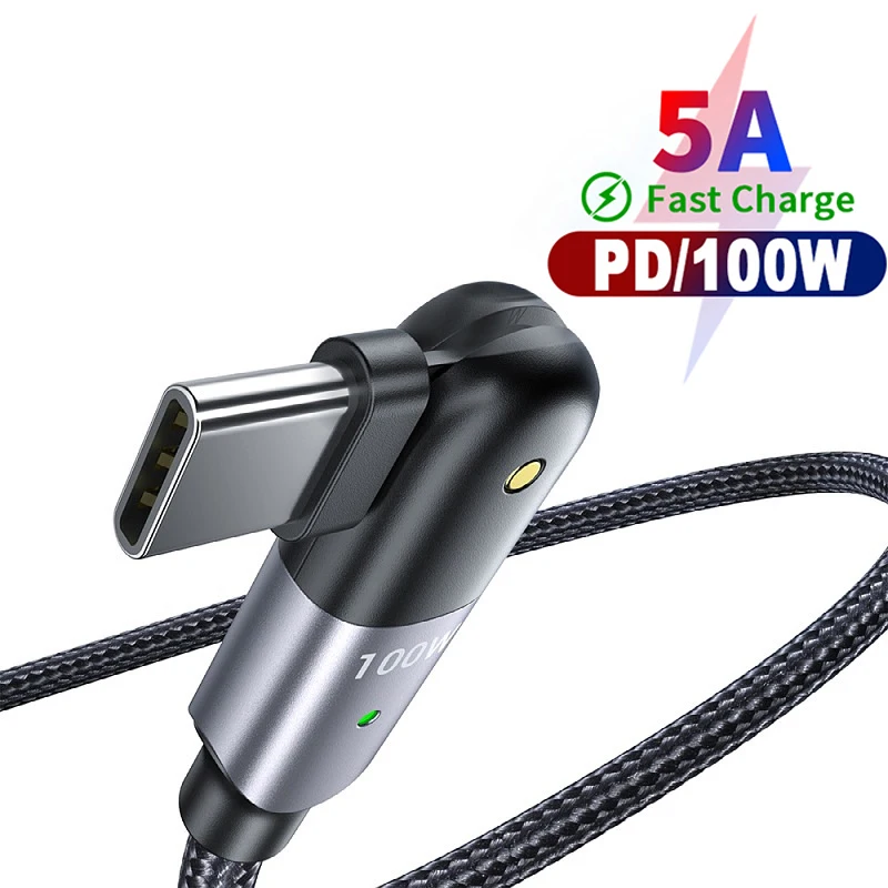 

USB Type C To USB C 100W/60W PD Quick Charging Cable QC4.0 Type C Fast Charger For Xiaomi Huawei P40 Samsung S10 S20 Macbook Pro
