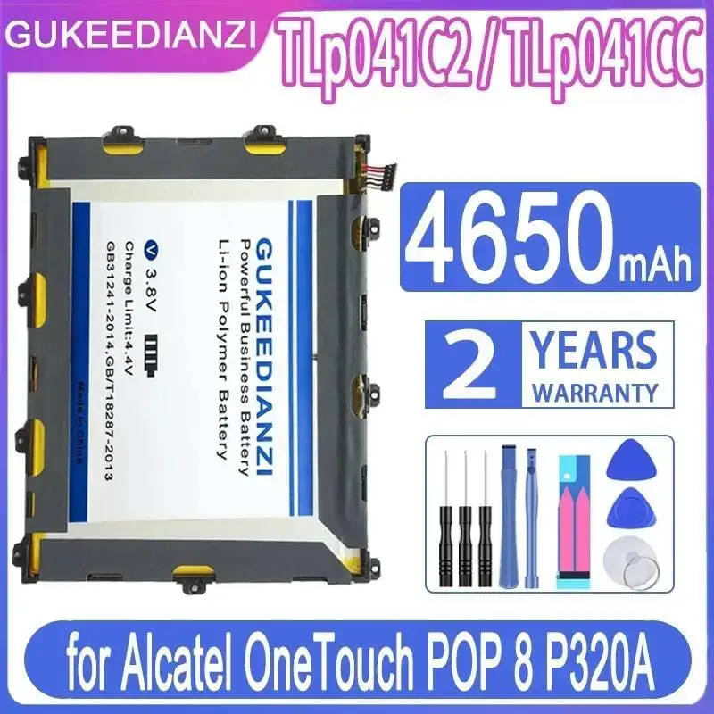 Фото Аккумулятор Tlp032b2 Tlp032bd Tlp041c2 / Tlp041cc Tlp028ad Tlp028ac Tlp028a2 для Alcatel One Touch Pop 7 8 Pixi 3 7.0 Lte 4G №2