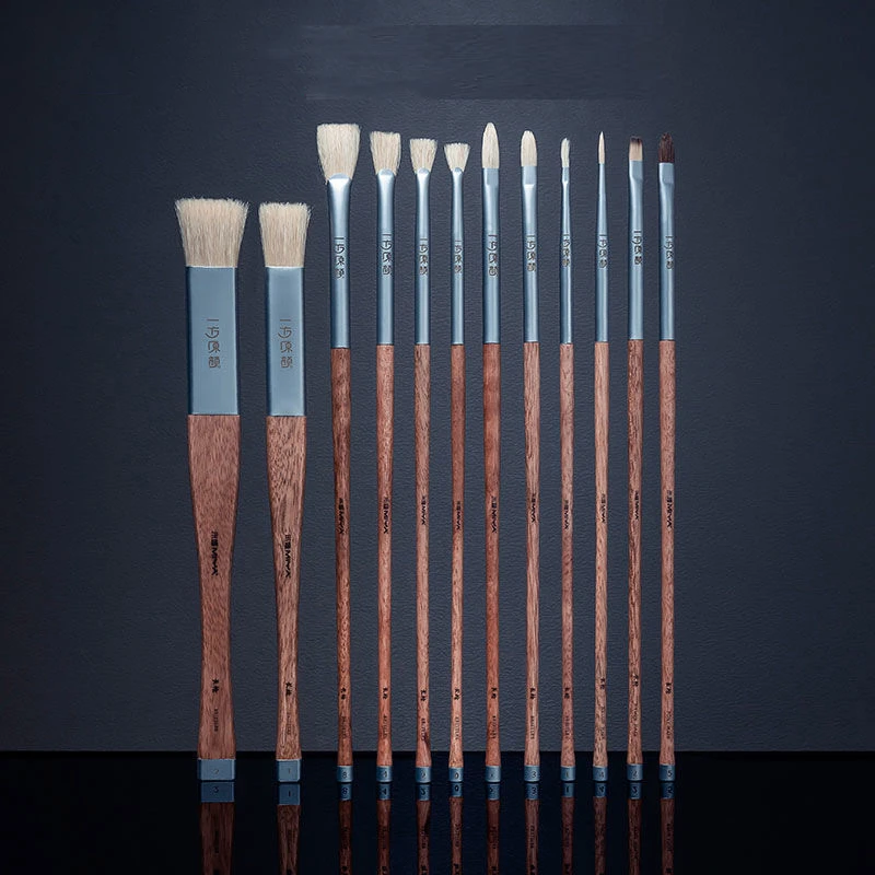 High-end Fine Art Art Painting Brush set suitable for oil painting acrylic gouache watercolor paints Brush