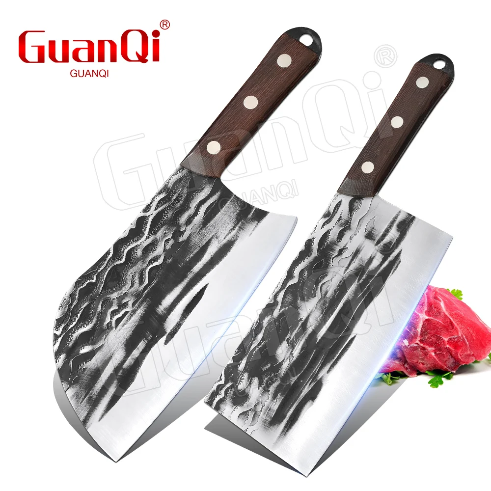 

8-дюймовый шеф-нож из нержавеющей стали, нож мясника, китайский кухонный нож, мясницкий нож, нож для нарезки рыбы, овощей, инструменты для готовки