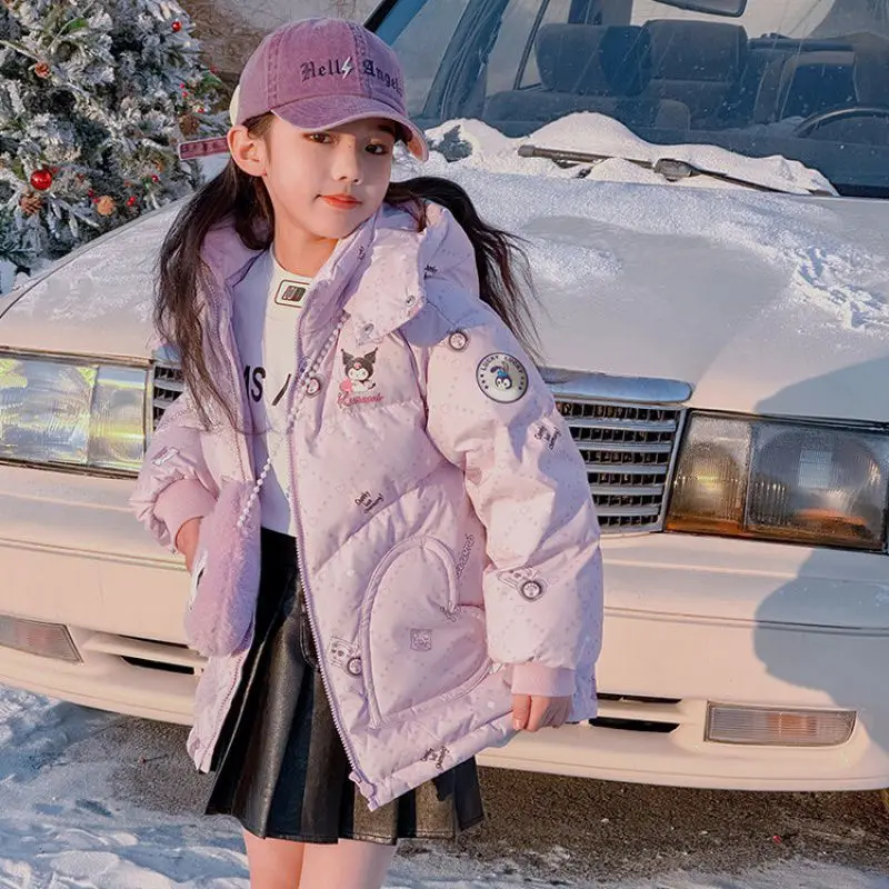 Пуховик Sanrio Kuromi для девочек