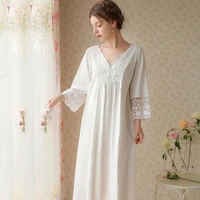 roseheart women homewear sexy sleepwear night dress lace nightwear luxury nightgown female gown robes plus size nightdress
