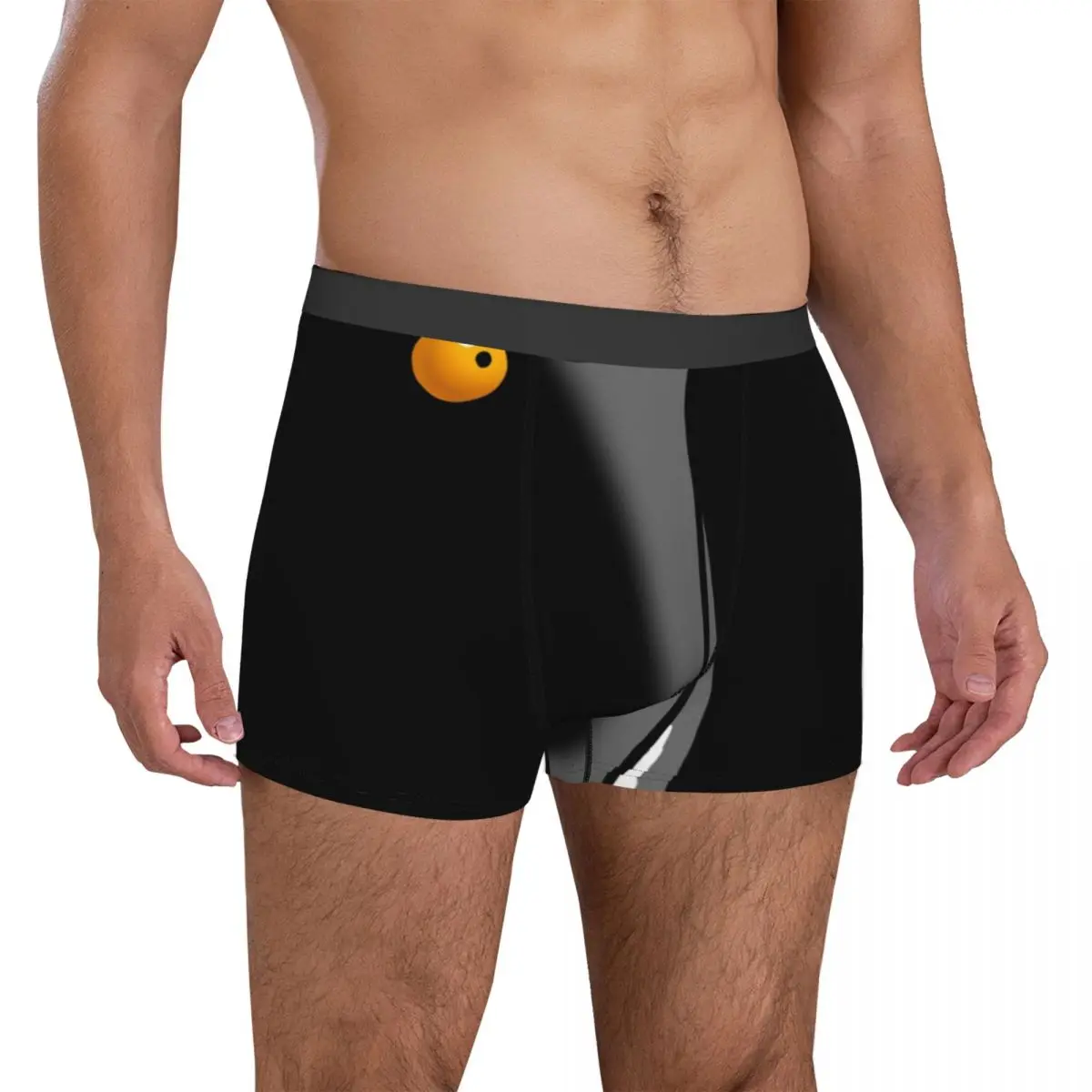 

Cartoon Underwear Derp in the Dark Pouch Trenky Boxershorts Design Shorts Briefs Soft Man Underpants Big Size 2XL