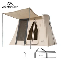 mountainhiker outdoor camping family tents for 4 8 person luxury big space cotton spring waterproof thickened hiking picnic tent