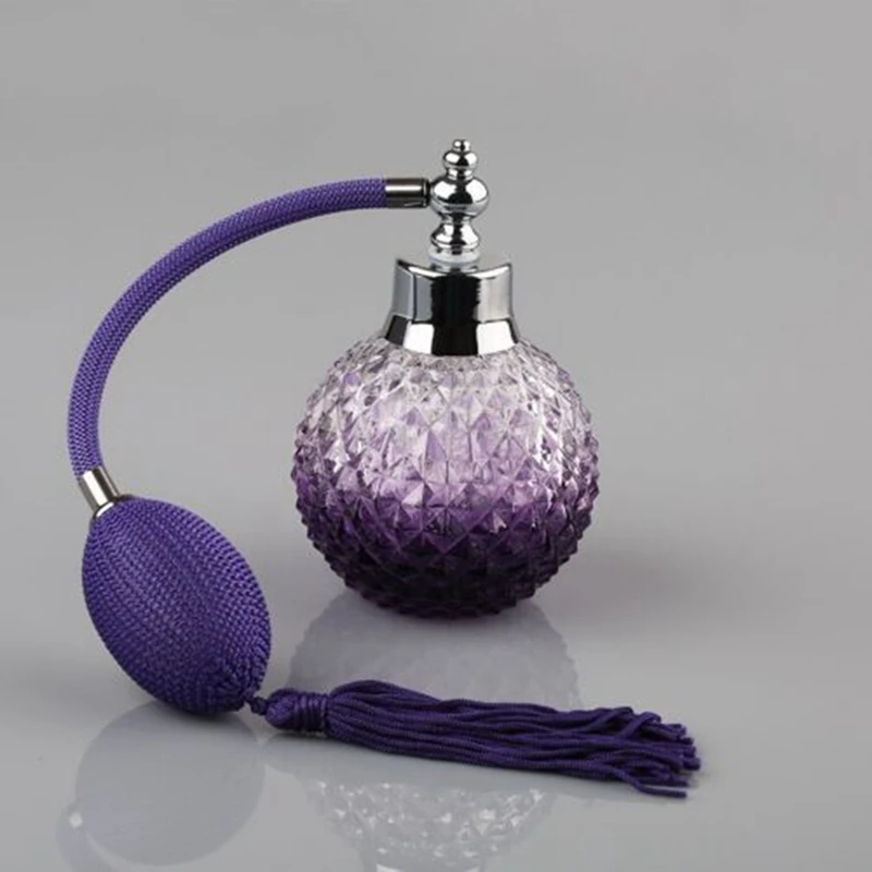 

1Pcs 100 Ml Empty Vintage Perfume Bottle Cosmetics Bottling Refillable Glass Bottle